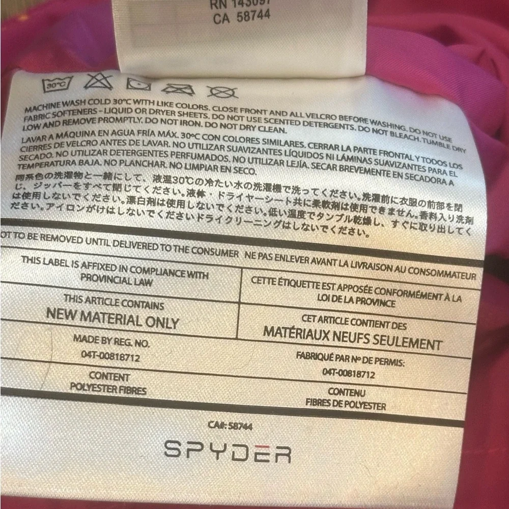 Spyder Girls Thrill Ski & Snowboard Pants | Size 16 | NWT - Picture 8 of 9